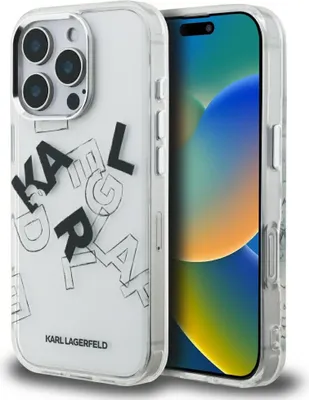 Produktbild von Karl Lagerfeld IML Schutzhülle für iPhone 16 Pro