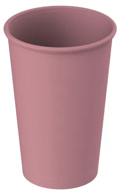 Produktbild von Roter Mehrwegbecher aus recycelbarem Material, BPA-frei & spülmaschinenfest