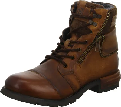 Produktbild von Bugatti Schnür-, Zug-, Schnallenstiefel in braun, Gr. 45