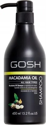 Immagine prodotto di Gosh Shampoo all'olio di Macadamia, 450 ml