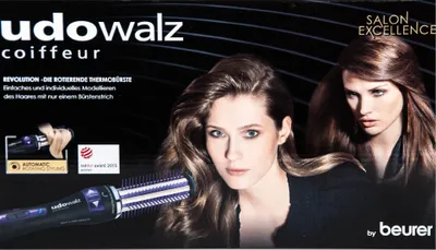 Produktbild von Imetec BHS2 100, Heißluftbürste, Schwarz, Violett, Keramik, Keratin, 2 m, 100-240 V, 50 - 60 Hz