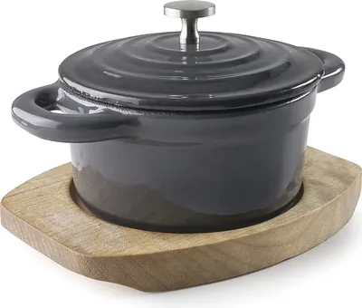 Obrázok produktu pre Okrúhly kastról LACOR Magma Grey s vekom Graient Grey