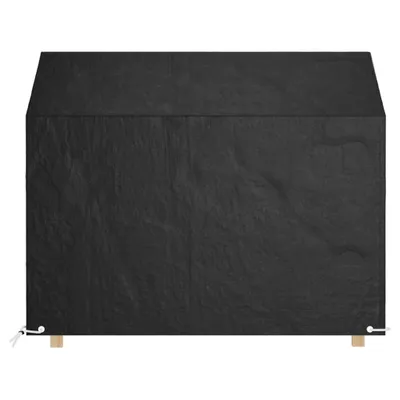 Zdjęcie produktu dla vidaXL Pokrowce na ławki ogrodowe 2 szt. 8 oczek 160x70x70/88 cm