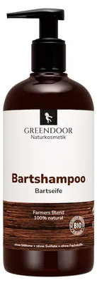 Produktbild von GREENDOOR Bart Shampoo, Bartseife