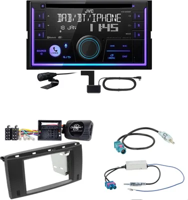 Produktbild von JVC KW-DB95BT Bluetooth Digitalradio USB CD Einbauset für Mercedes R W251