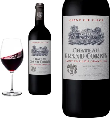 Produktbild von 2019 Château Grand Corbin Saint-Emilion Grand Cru Classé - Rotwein