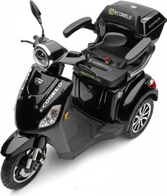 Produktbild von Seniorenmobil P1000, Lithium-Akku, 25 km/h, 1000 Watt, Schwarz