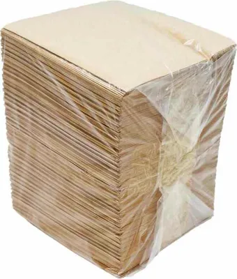Produktbild von Servietten33x33cm 2-lagig 1/4-Falz natur RC VE=250 Stück