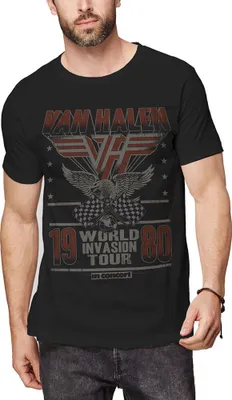 Produktbild von Van Halen Invasion Tour '80 Black XL T-Shirt