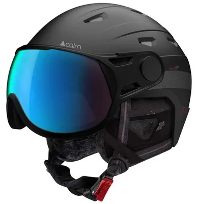 Produktbild von Cairn Shuffle S-visor Evolight Nxt Helm Mit Visier Schwarz 59-61 cm Schwarz 59-61 cm