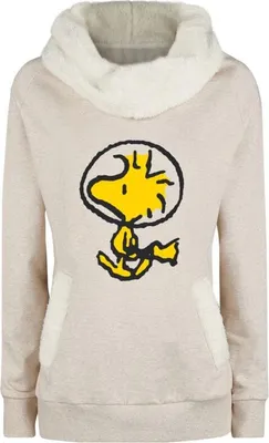 Produktbild von Peanuts Sweatshirt Damen Woodstock beige L