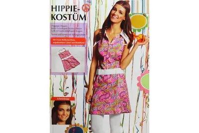Produktbild von Faschingskostüme - Damen Hippiekostüm M (40-42) 69566