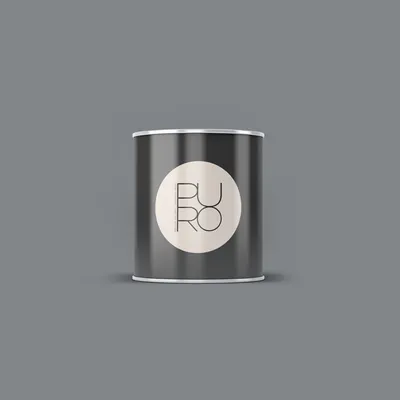 Produktbild von Wandfarbe Grau | PURO Chic Grey | Exklusive Innendispersion Hohe Farbintensität | 1 Liter