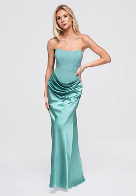 Produktbild von LARICA Abendkleid Gorset Maxi Eleganz LA-OM-DLR392 sage L
