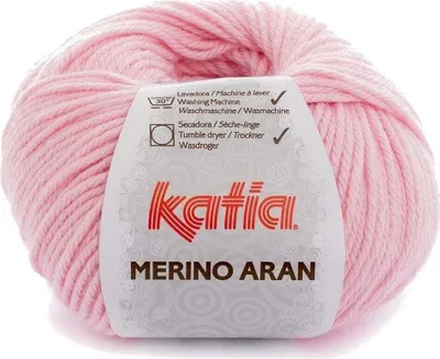 Produktbild von Katia Merino Aran 67 Light Pink Strickgarn