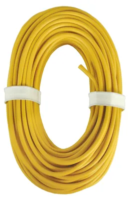 Produktbild von Viessmann 6897 - Hochstromkabel 0,75 mmÃƒâ€šÃ‚², gelb, 10 m  - Neu