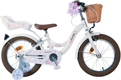Image de Vélo enfant Volare Blossom - Fille - 16 pouces - Blanc - Deux freins à main