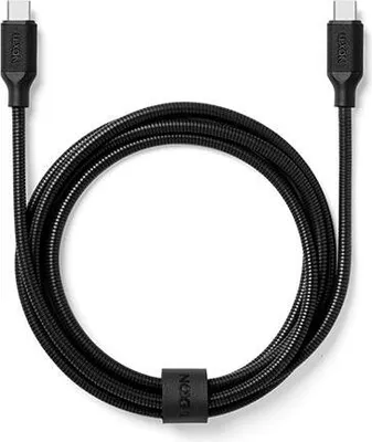Image de Lexon - Câble métallique USB-C Metal-C (noir)