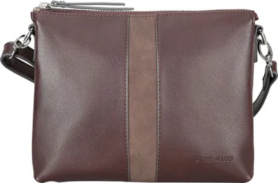 Produktbild von GERRY WEBER Umhängetasche Schultertasche Soft Mix Shoulderbag SHZ Darkbrown dunkelbraun