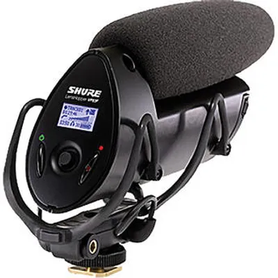 Obrázok produktu pre Shure VP83F, Mikrofón pre digitálnu videokameru, 24 bit, 48 kHz, Super-kardioid, Kábel, 3,5 mm (1/8")