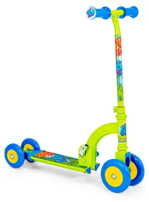 Image de Trottinette pour enfants Dinosaure - première trottinette au design sympa