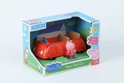 Produktbild von TM Toys Familienauto + Peppa Pig-Figur
