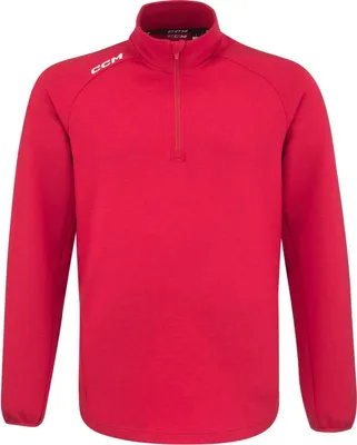 Obrázok produktu pre 1/4 Sveter CCM Locker Room Junior rot L