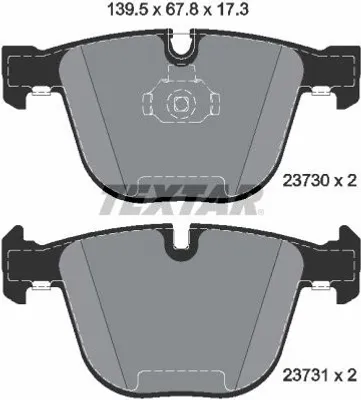 Zdjęcie produktu dla Klocki Hamulcowe Bmw Tył E60/61 03-/E70/71 08-