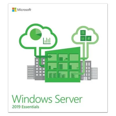 Zdjęcie produktu dla Microsoft Windows Server Essentials 2019, OEM, Angielski, 1 x licencja, 32 GB, 0,512 GB, 1,4 GHz