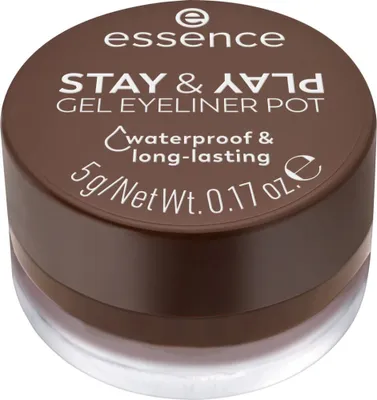 Immagine prodotto di Essence - Eyeliner Gel Pot Stay & Play - 02 Marrone