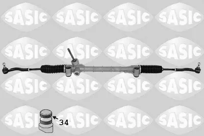 Produktbild von SASIC 7376013 Lenkgetriebe für TOYOTA Yaris Schrägheck (P9)