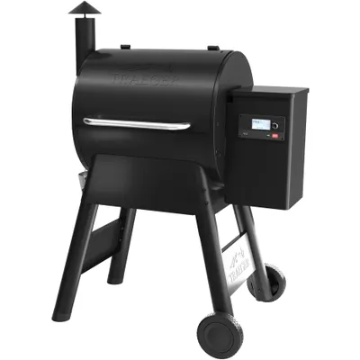 Produktbild von Pellet Grill PRO 575 Schwarz Traeger - Buitengewoon de boet