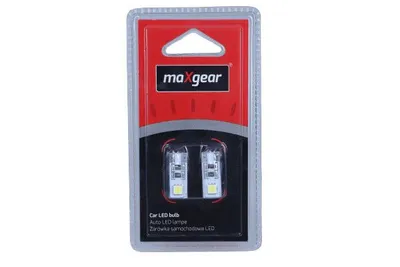 Image de LED W5W MAXGEAR lampes voiture 12V W2 1x9 5d W5W 78-0179SET