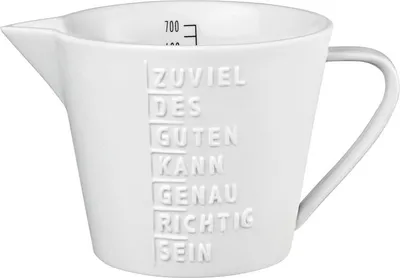 Produktbild von Messbecher "Zuviel des Guten kann genau richtig sein"