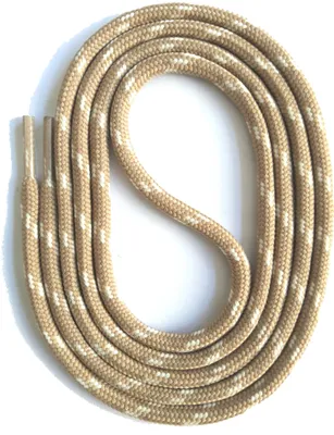 Produktbild von SNORS Sicherheitssenkel rund - SAND / WEISS - 5mm - 180cm