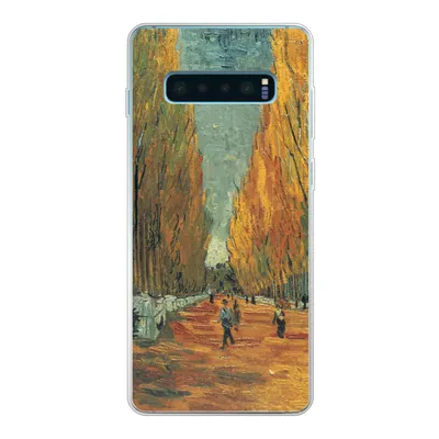 Produktbild von MuchoWow® Handyhülle Schutzhülle Hülle für Samsung Galaxy S10 Plus Elysische Felder - Vincent van Gogh Silikon Softcase Handy Hülle - Schutzhülle