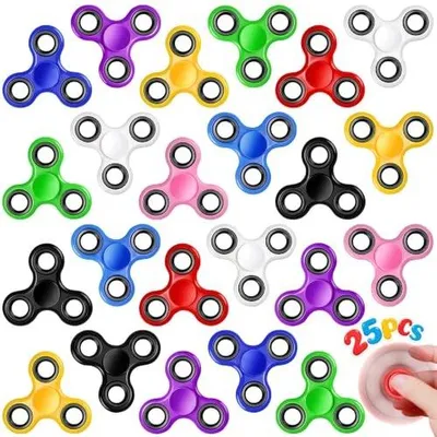 Zdjęcie produktu dla Fidget spinner zestaw 25 szt antystresowy dla dzieci prezent