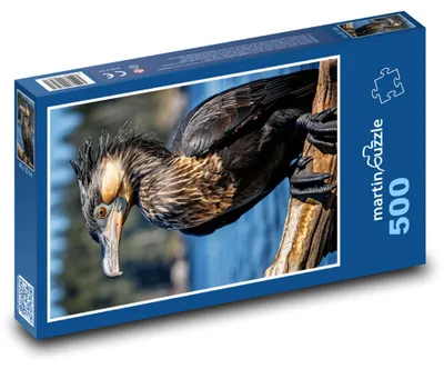 Obrázek produktu pro Puzzle 500 Kormorán u řeky - martinpuzzle
