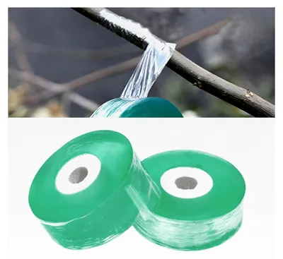 Produktbild von Veredelungsband, 2 Stück transparentes Pfropfband, dehnbares Band für Fußpfropfen, Feuchtigkeitsbarriere für Pflanzenreparatur im Garten