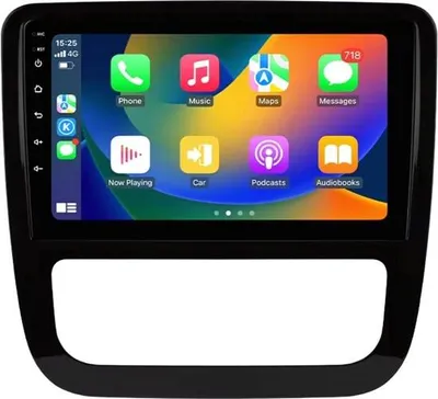 Produktbild von Autoradio mit Bluetooth und CarPlay für VW Volkswagen Scirocco (2008–2013) – Kompatibel mit Apple und Android – Stereoanlage – Navigationssystem – 2 GB RAM, 32 GB Speicherplatz