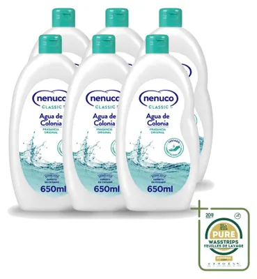 Zdjęcie produktu dla 6 x Nenuco Agua de Colonia Klassik - woda toaletowa - 500 ml - zestaw ekonomiczny - 6 sztuk