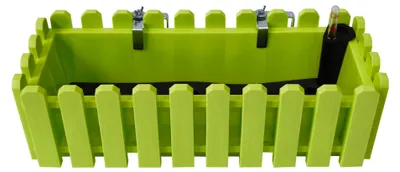 Produktbild von Blumenkasten mit Wasserspeicher Nessa 50 cm Grün