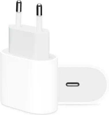 Produktbild von Apple 20W Power Ladegerät + 1m USB C auf Lightning Ladekabel für iPhone 14 13 12 11 X PRO MAX