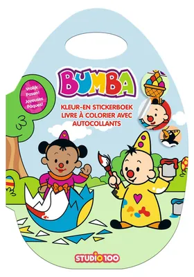 Image de Bumba Kleur- en Stickerboek Pasen