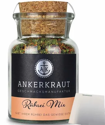 Produktbild von Ankerkraut Rührei Mix (80g Glas) + usy Block