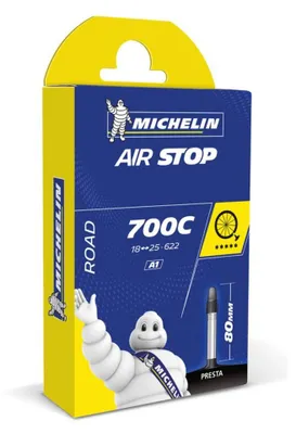 Produktbild von 2x Michelin Fahrrad Schlauch MTB 27,5+ Zoll AV Airstop 60/77-584 Plus Autoventil