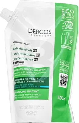 Produktbild von Vichy Dercos Šampon proti lupům na mastnou hlavu 500 ml
