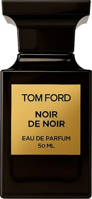 Produktbild von TOM FORD Noir De Noir, Unisex, 50 ml, Nicht nachfüllbare Flasche, Safran, Blumig, Rose, Eichenmoos, Oud, Patschuli, Vanille