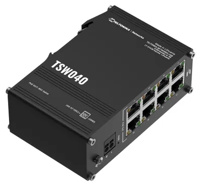Produktbild von TELTONIKA TSW040 8 Port PoE+ Switch