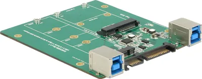 Image de DELOCK SATA Konverter USB3.1/SATA 22Pin -> 67Pin M.2